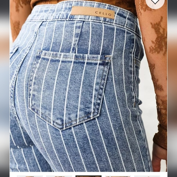 Cello Blue Flare & Wide Leg Jeans - Picture 13 of 14